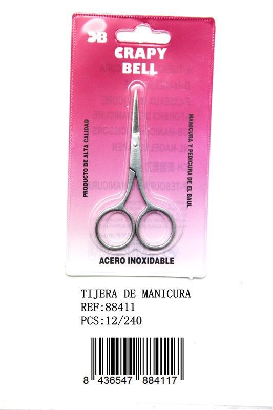 Tijera de manicura para uñas y cutículas