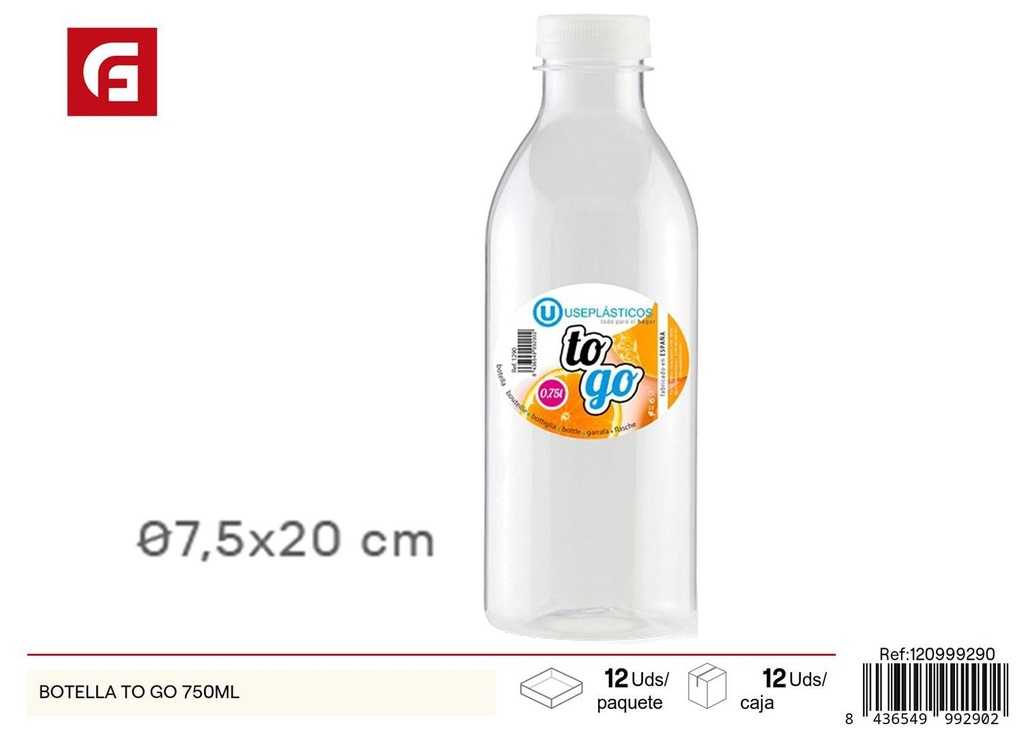 Botella To Go 750ml