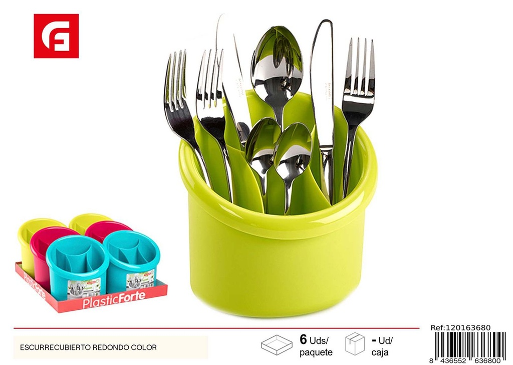 Escurridor de cubiertos redondo - Utensilios de cocina
