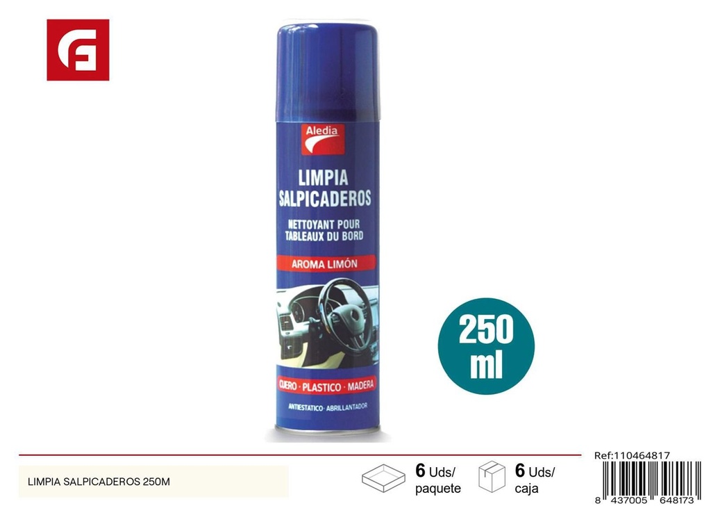 Limpiador de salpicaderos 250ml