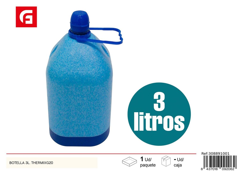 Botella térmica ThermixG20 3L para camping