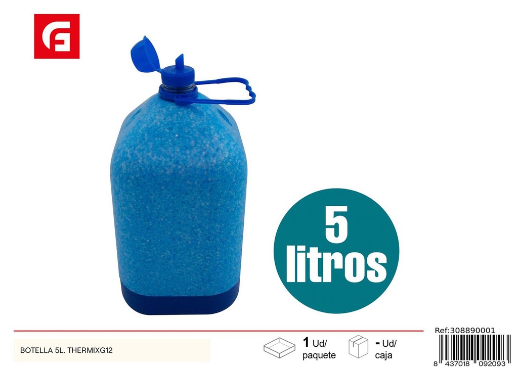 Botella termo 5L ThermixG12 para mantener bebidas frías o calientes