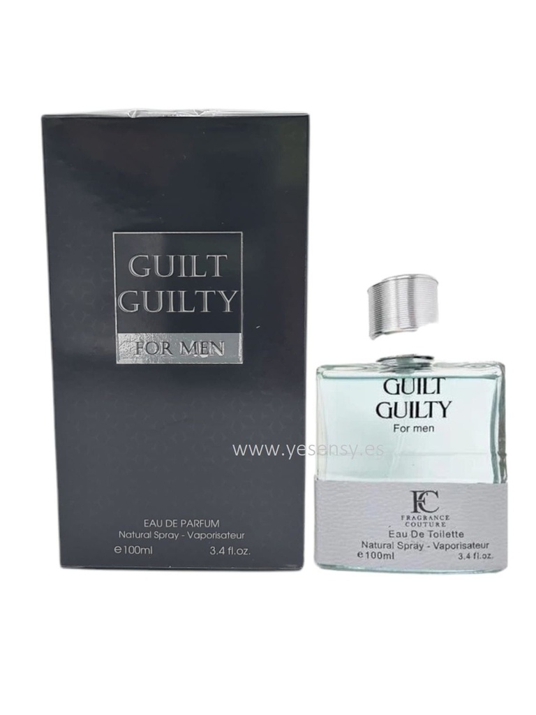 Perfume Guilt Guilty para hombre 100ml - Fragancias