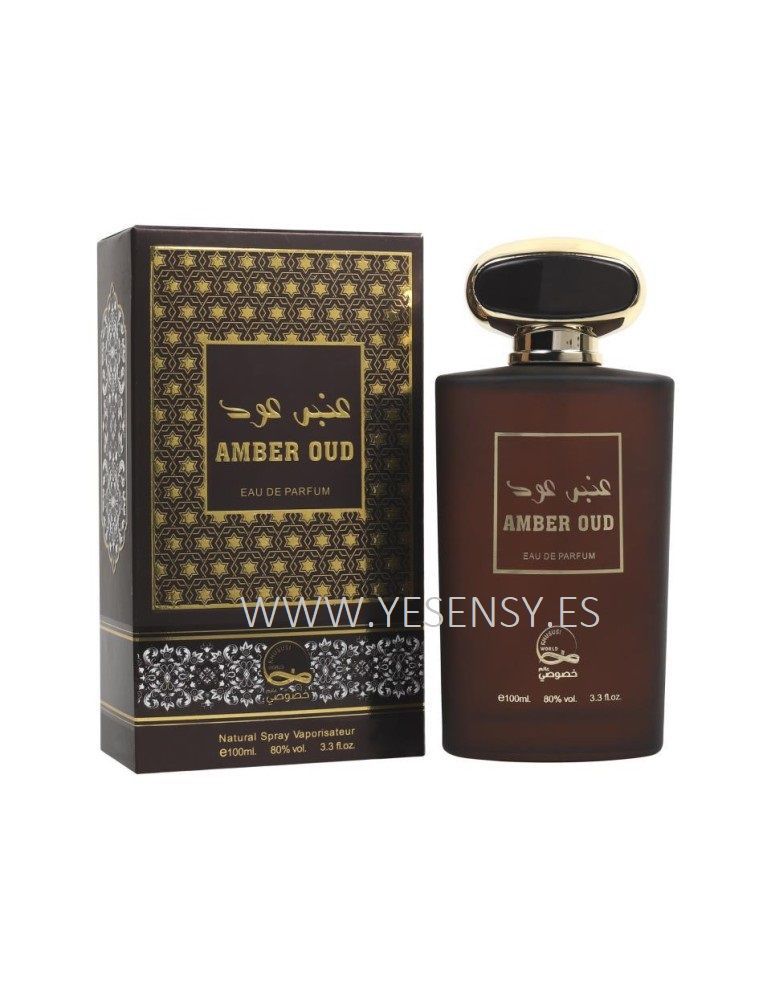 Perfume Amber Oud 100ml Khususi para hombre y mujer