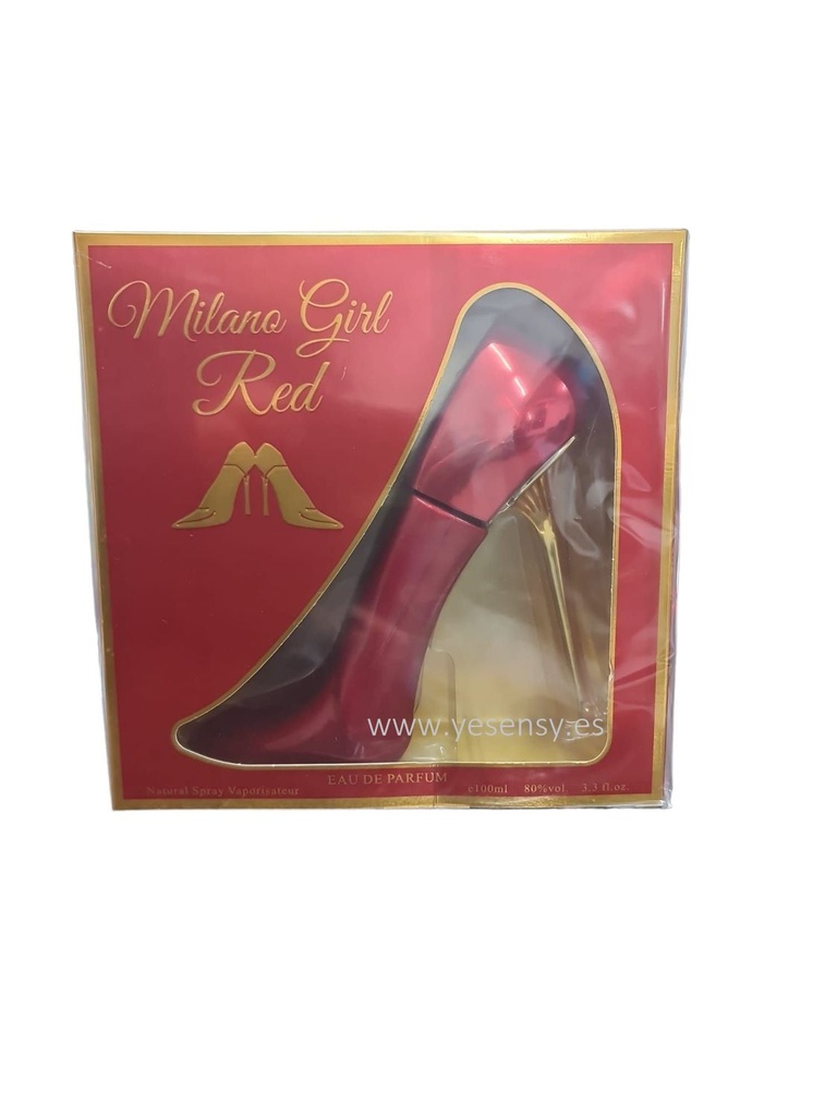 Perfume Milano Girl Red 100ml para mujer