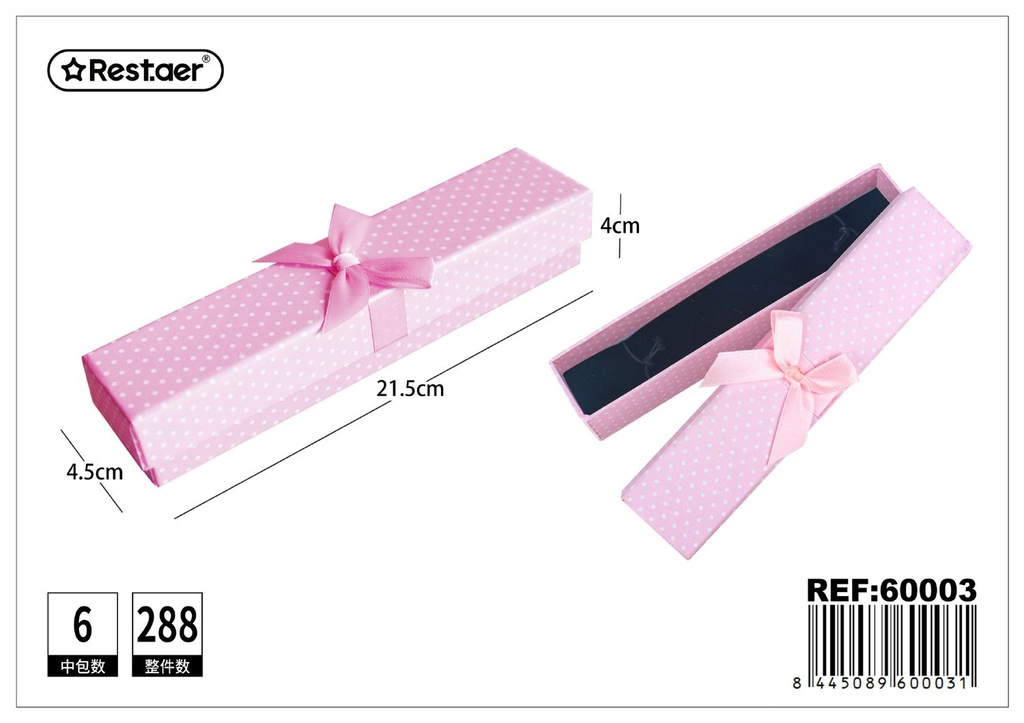 Caja de regalo 21.5*4.5*4 cm - Artículos de regalo