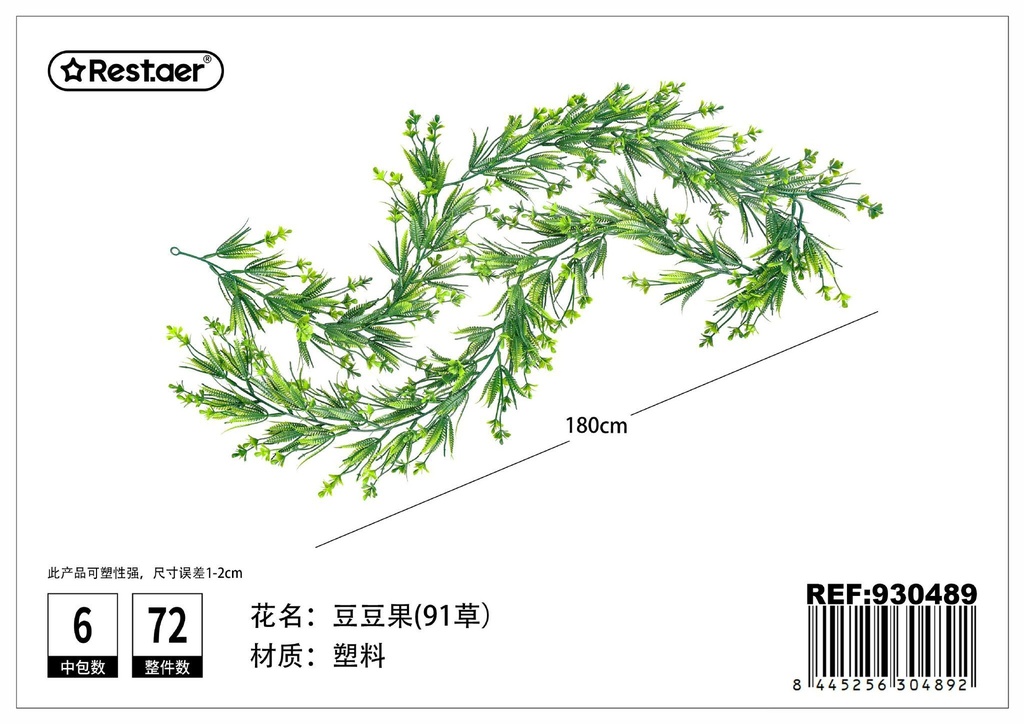 Planta artificial de guirnalda 180CM - Decoración artificial