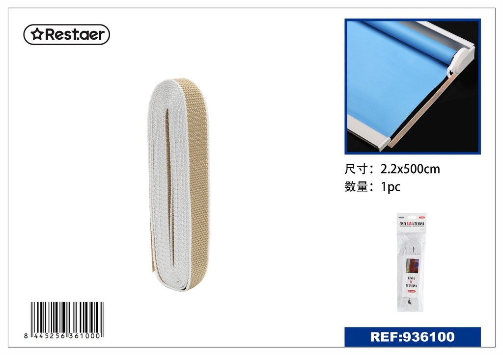 Cinta de persiana 22mm*5m - Accesorios para cortinas