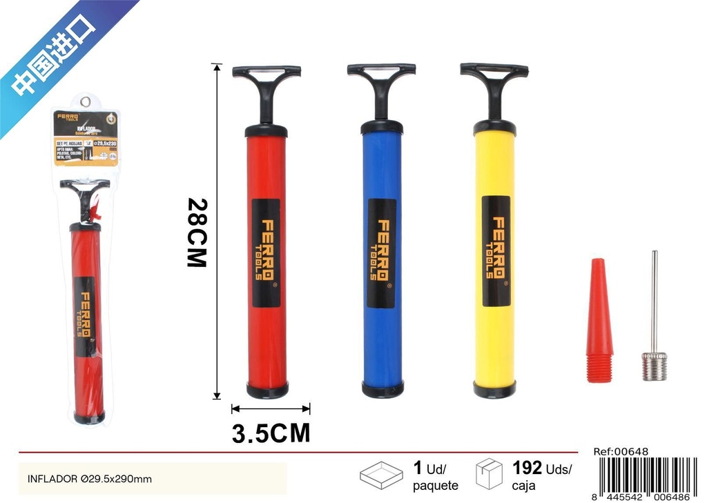 Inflador de 12 afinado - Accesorios de bicicletas