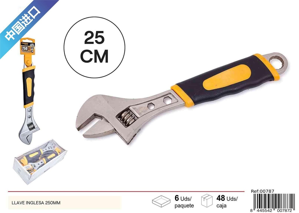  llave inglesa de 250 mm - Herramientas de ferretería