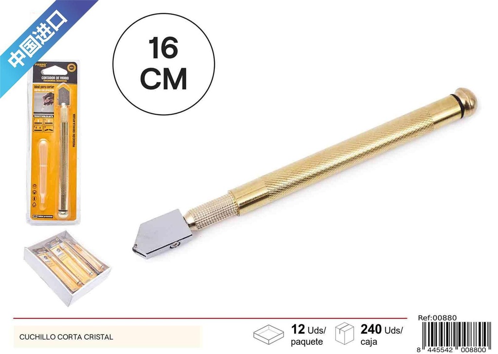 Cuchillo cortador de cristal - Herramientas de ferretería