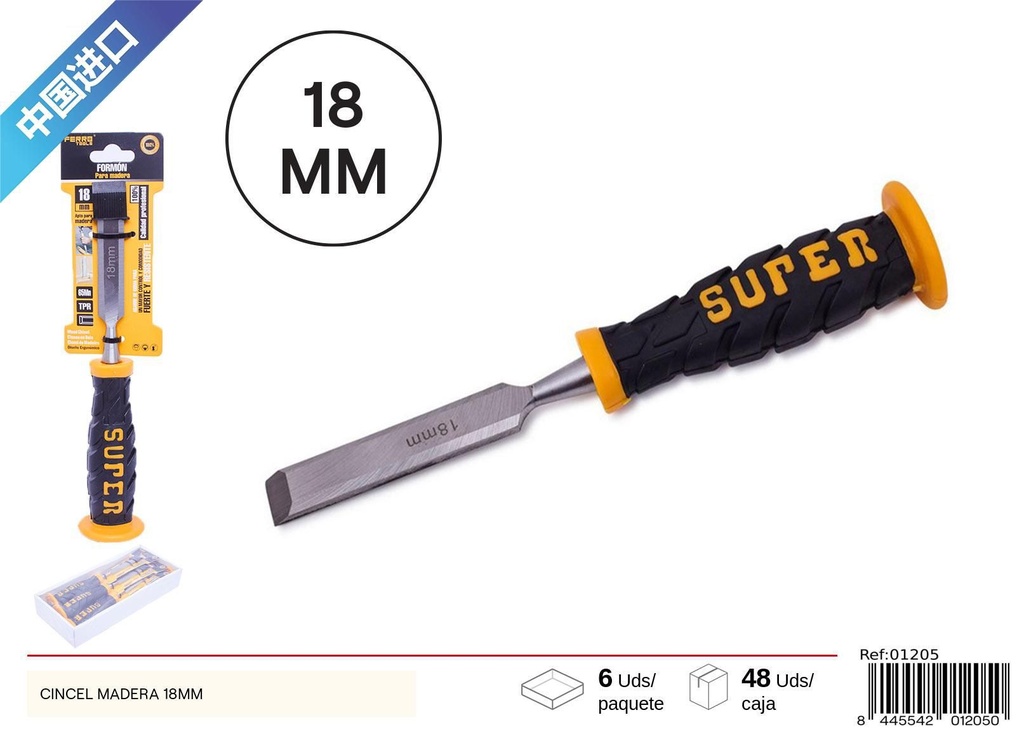 Cincel de Madera 18 mm - Herramientas de carpintería