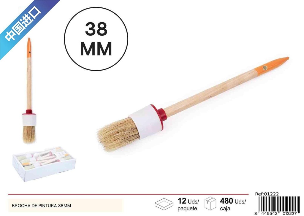 Brocha de Pintura 30mm 6# - Ferretería y pintura