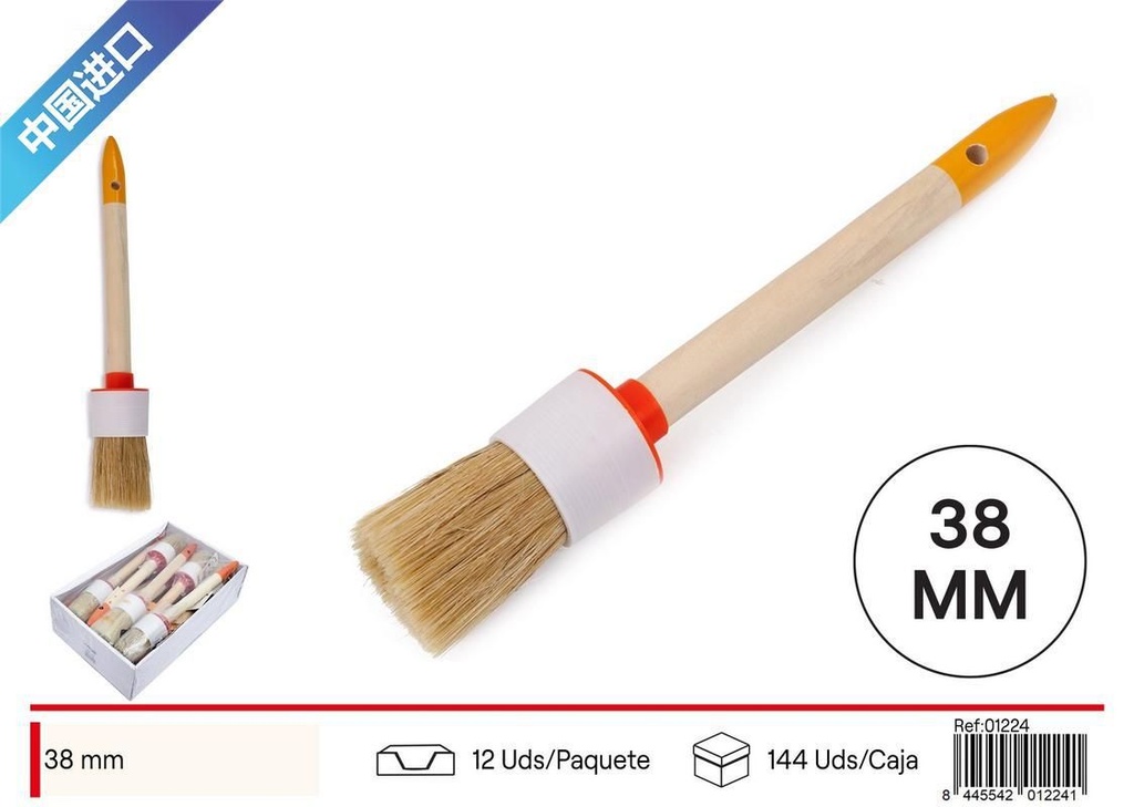 Brocha de pintura 40mm - Herramientas de ferretería y pintura
