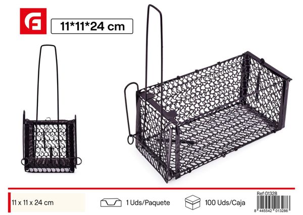 Trampa para ratón plegable 11x11x24cm