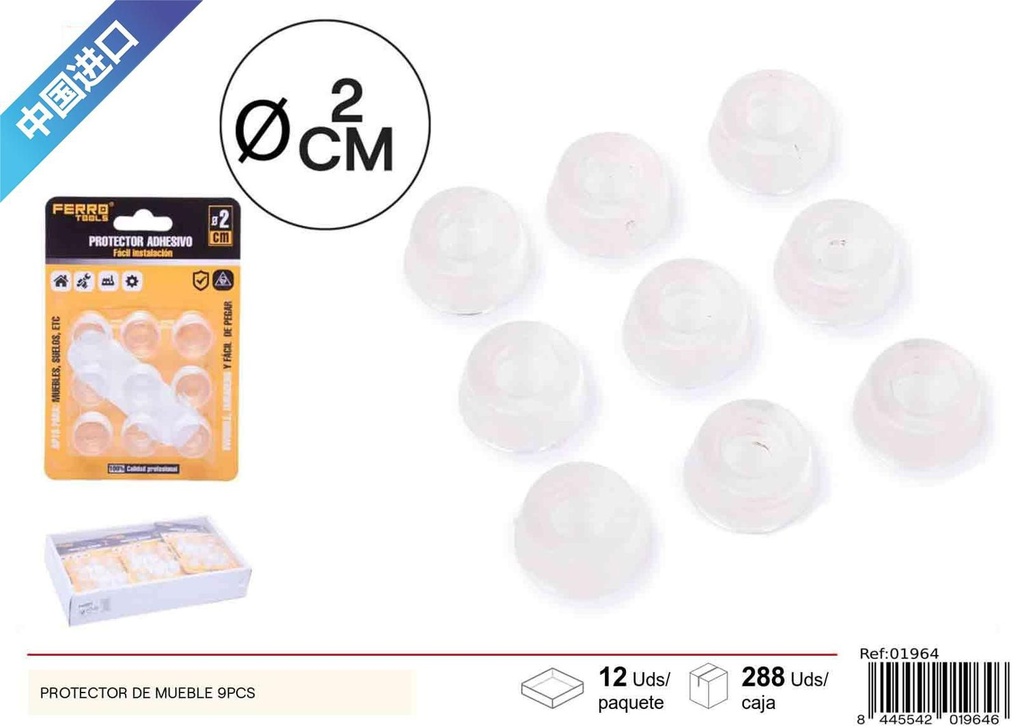 Protector de Mueble 9Pcs - Accesorios para Muebles