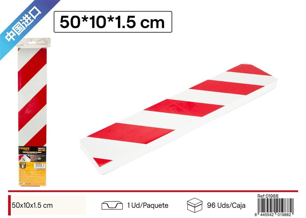 Protector de parking 50x10x1.5 cm - Accesorios para automóviles