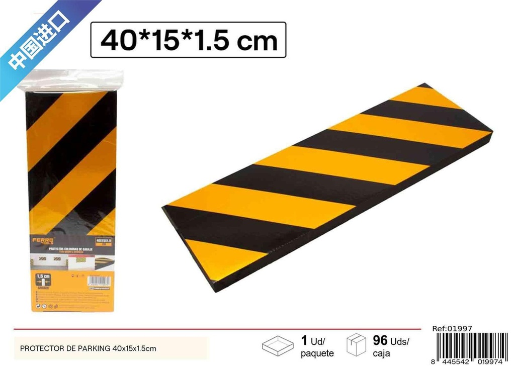 Protector de parking 40x15x1.5cm seguridad