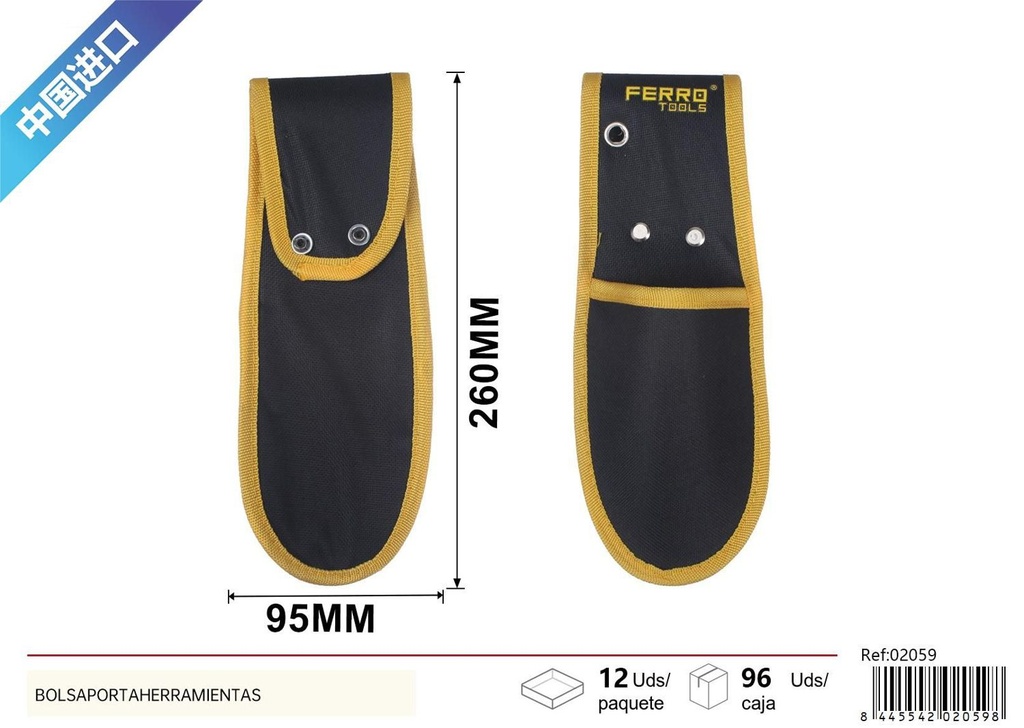 Bolsa portaherramientas - Accesorio de ferretería