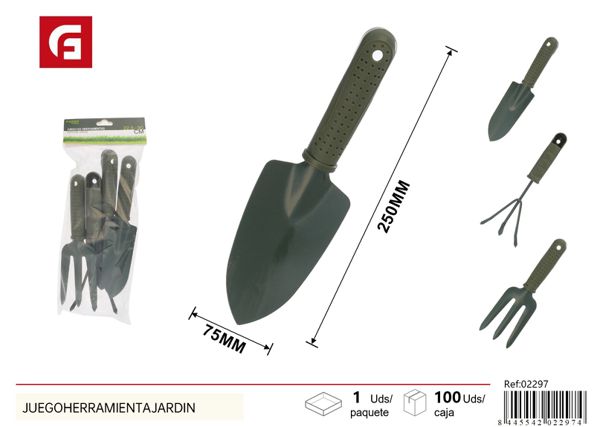 Juego de herramientas de jardín 4pcs