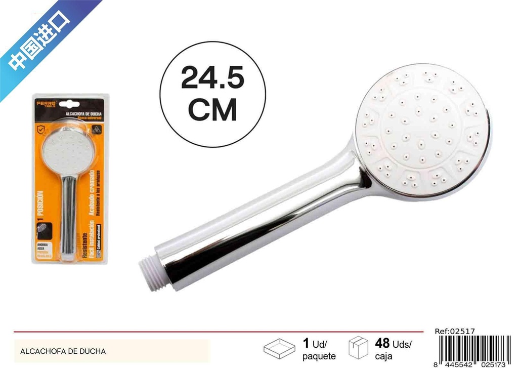 Alcachofa de ducha de función única - Artículos de baño