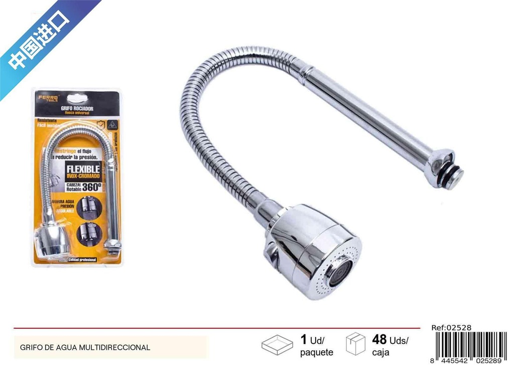 Grifo de agua multidireccional - Accesorios de fontanería