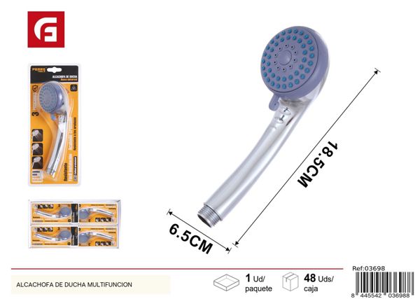 Alcachofa de ducha con tres funciones 60x100cm