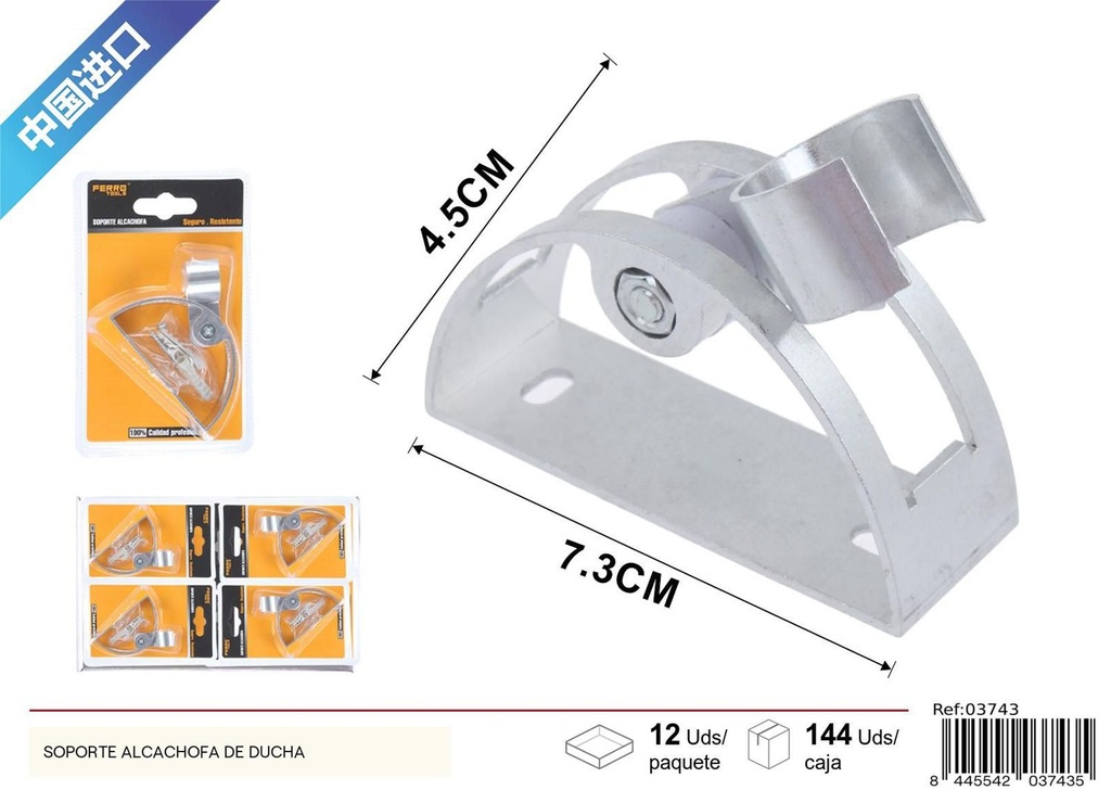 Soporte para alcachofa de ducha