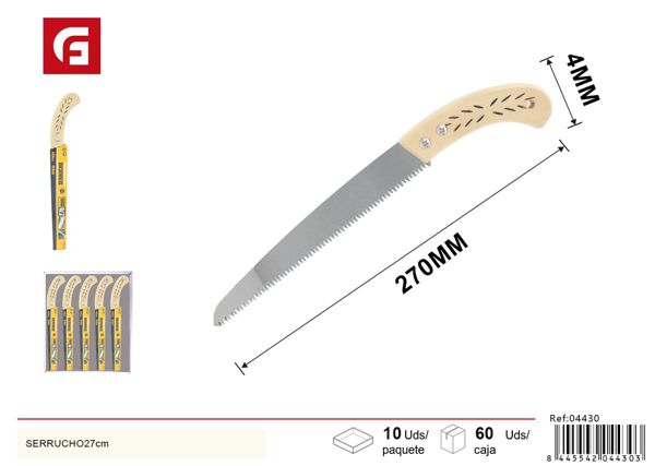 Serrucho 270mm para bricolaje