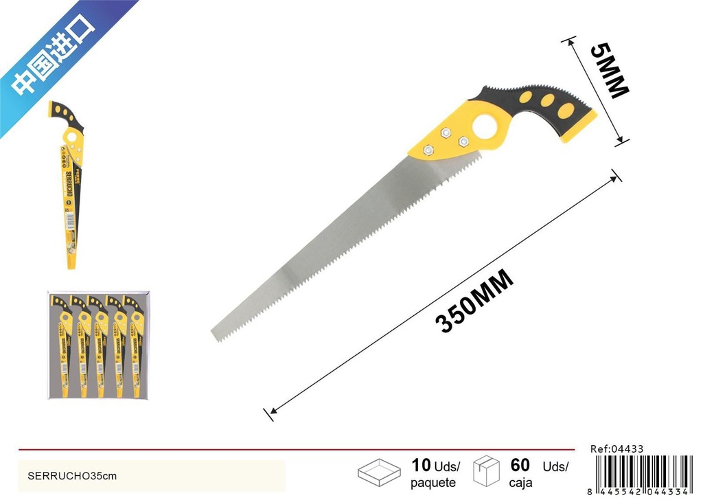 Serrucho 14 pulgadas 35cm para corte