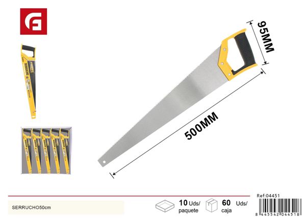 Serrucho 50cm 20 pulgadas