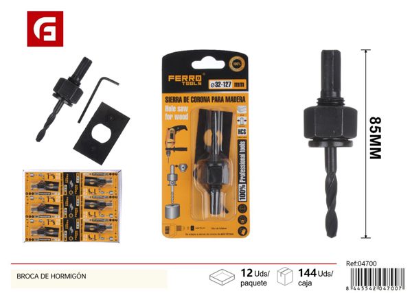 Broca de hormigón 32x127mm