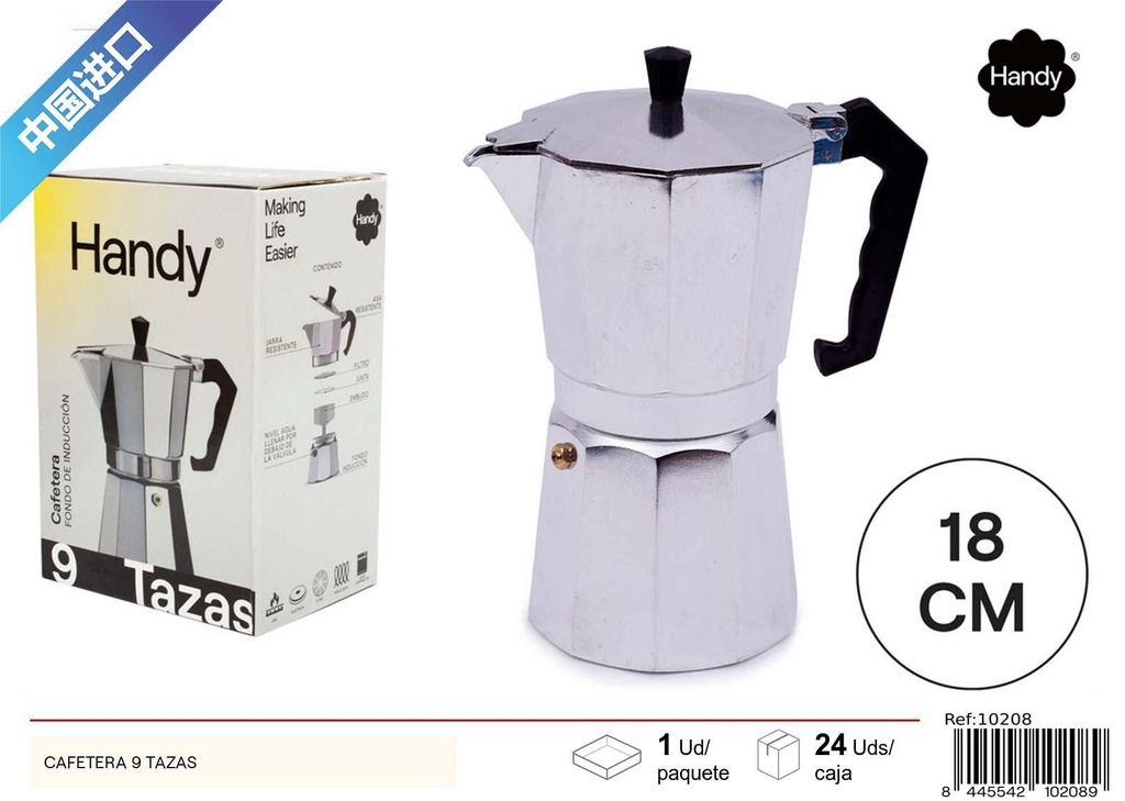 Cafetera para 9 tazas - Utensilios de cocina