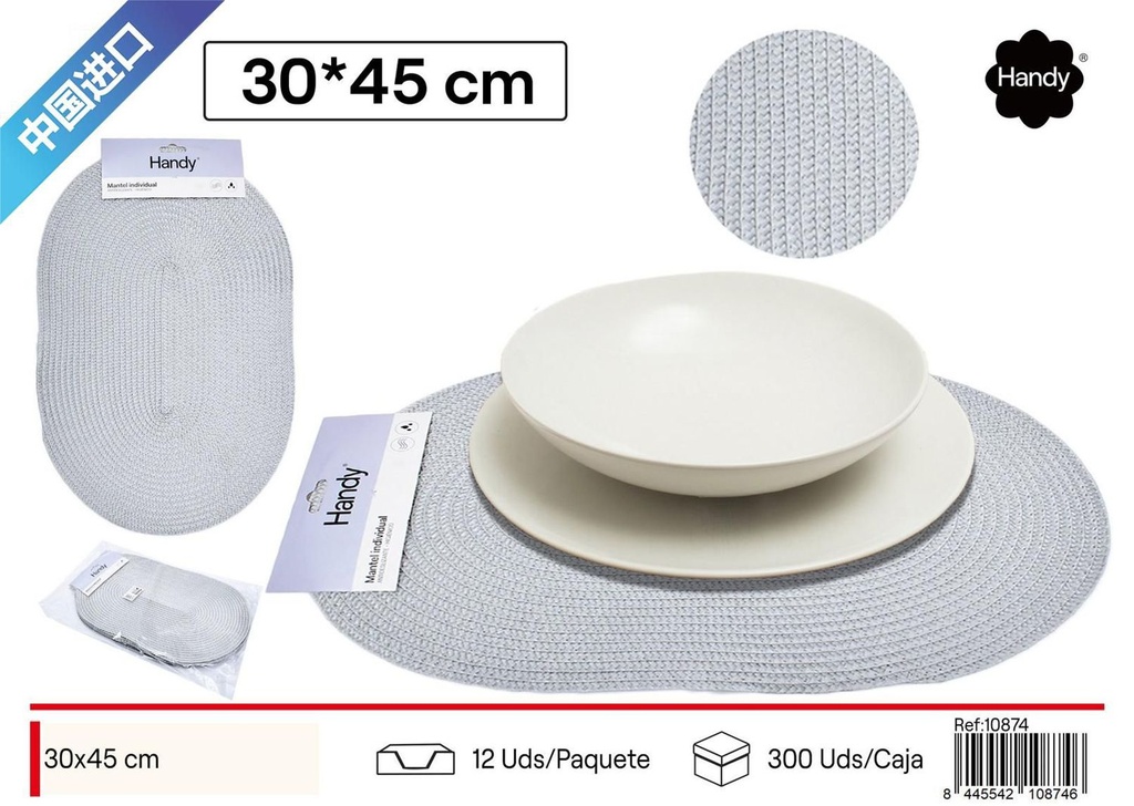 Salvamantel ovalado 30*45 cm - Textil para el hogar