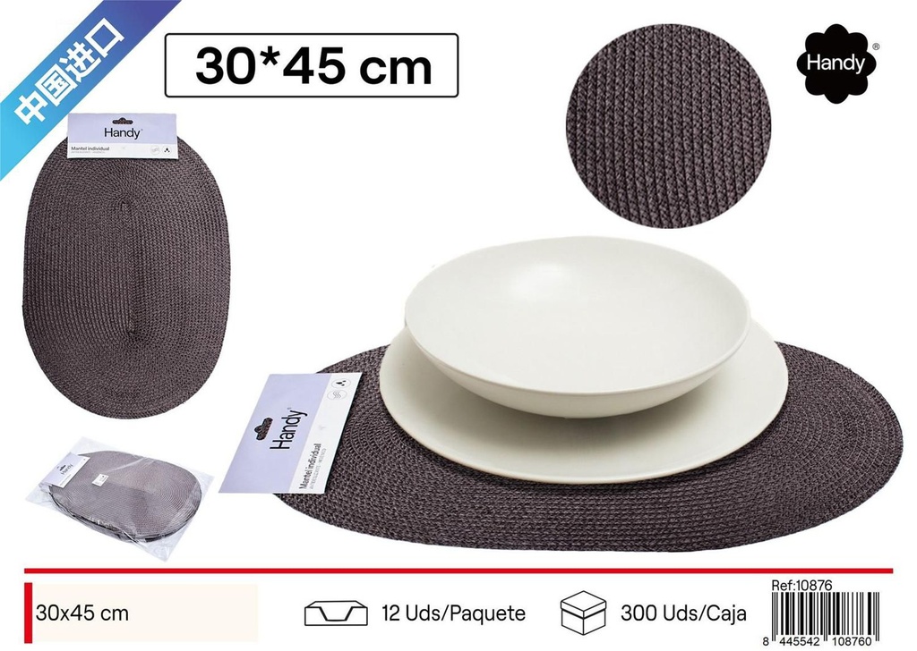Salvamantel ovalado 30*45 cm - Textil para el hogar
