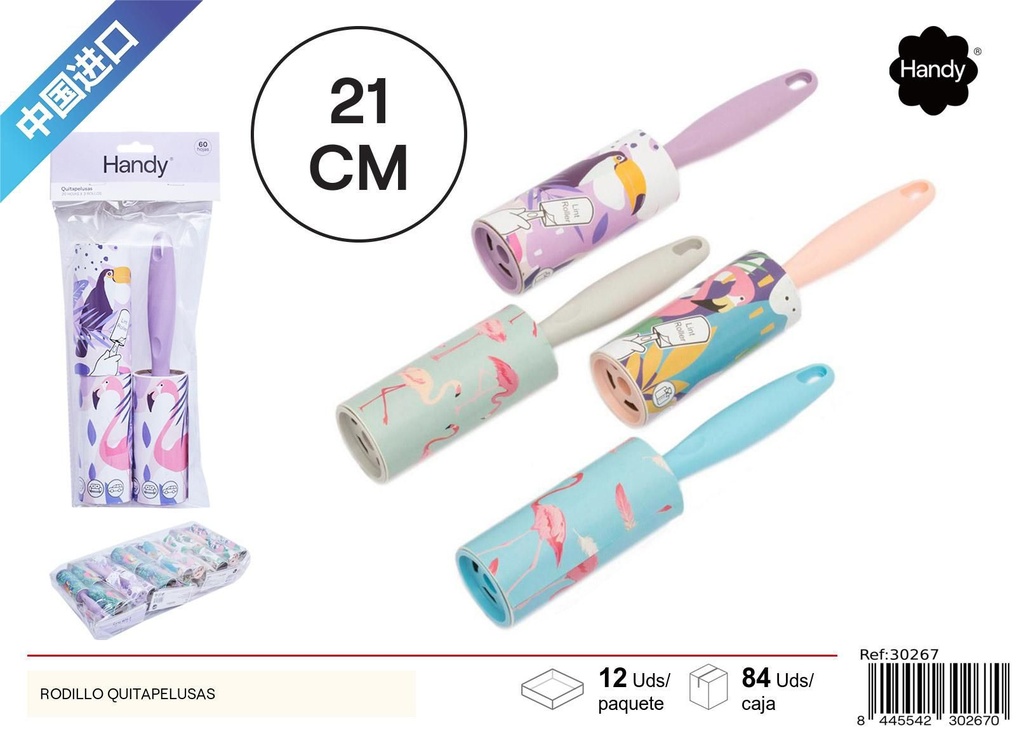 Rodillo quitapelusas (20 horas, 3 piezas) - Accesorios para el hogar