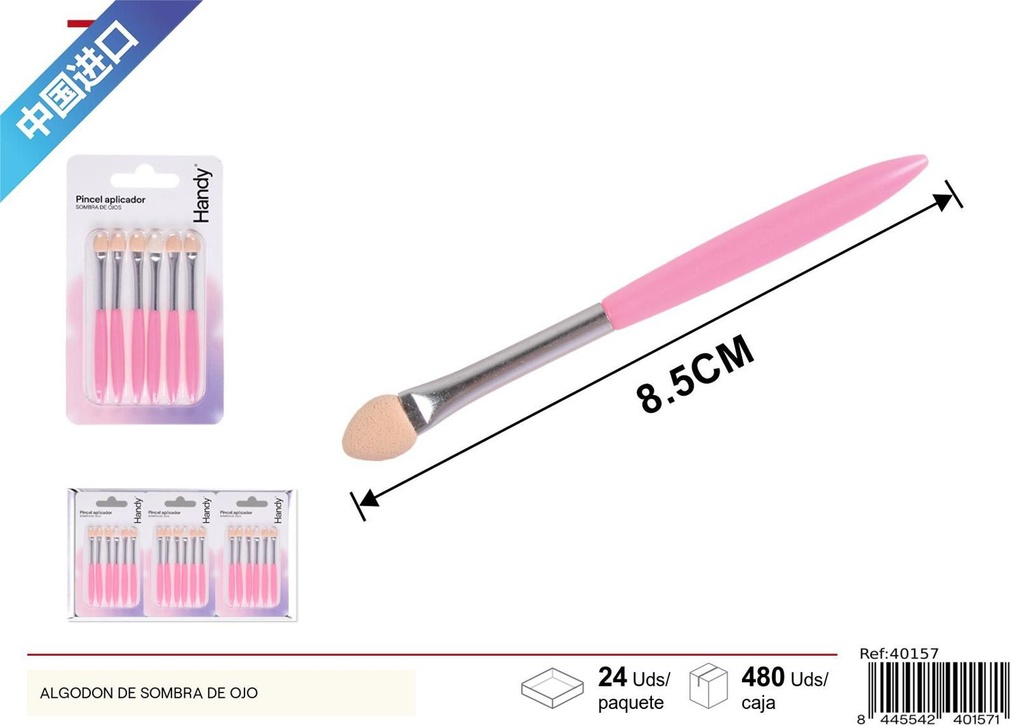 Algodón de sombra de ojo (6 piezas) - Herramientas de maquillaje