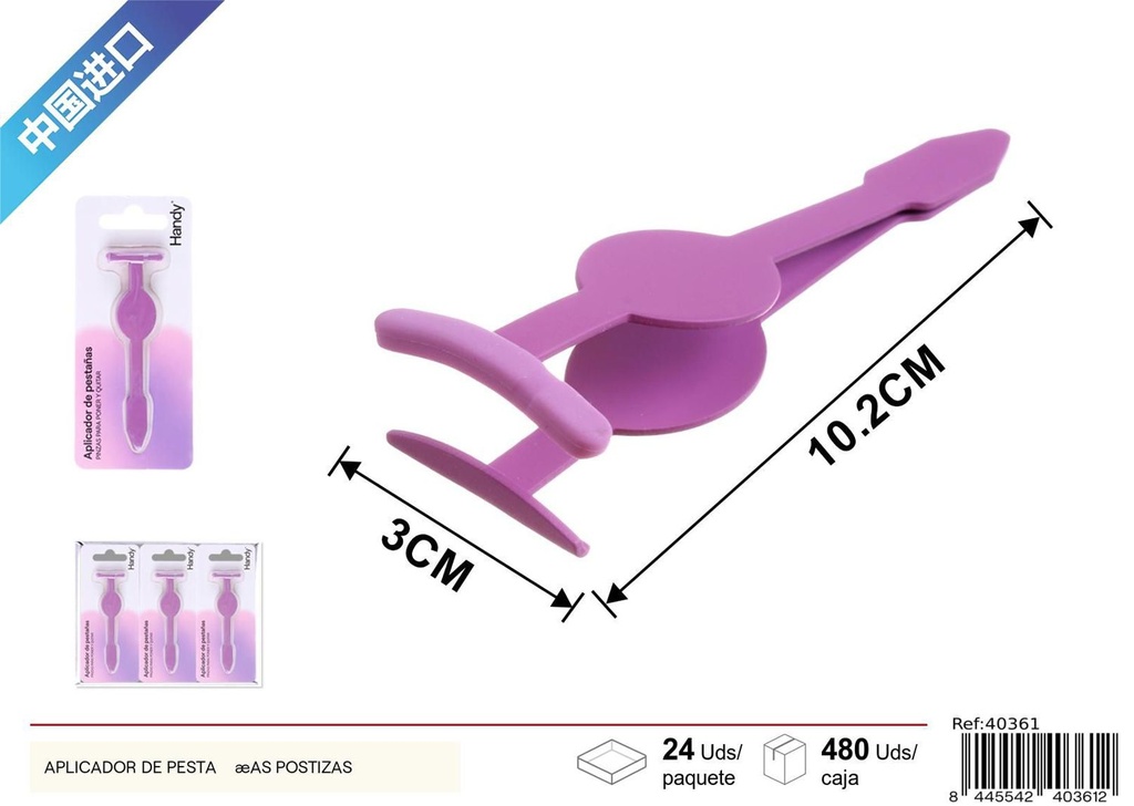 Aplicador de pestañas postizas - Accesorios de belleza