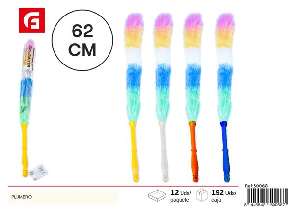 Plumero de microfibra 40g para limpieza