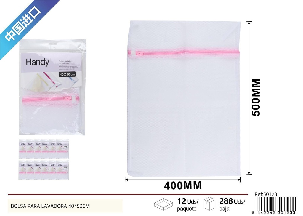 Bolsa para lavadora 40 x 50 cm - Organización del hogar