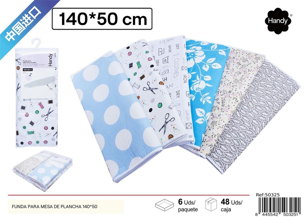 Funda para mesa de plancha 140x50 cm - Accesorios de limpieza