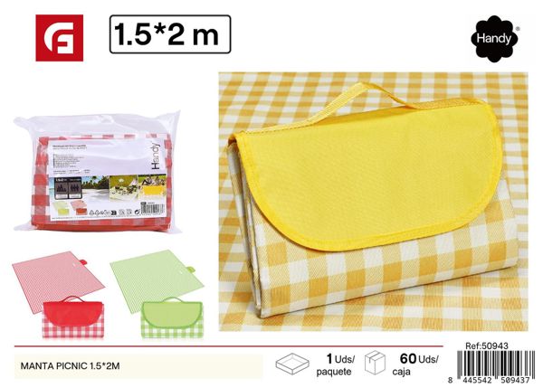 Manta de picnic 1.5x2m para exteriores