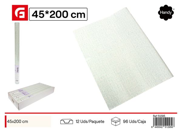 Papel de decoración de pared 0.45x2m para hogar