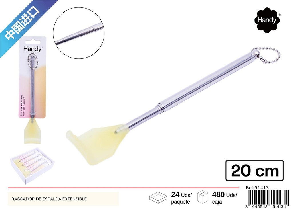 Rascador de espalda extensible - Accesorios de belleza