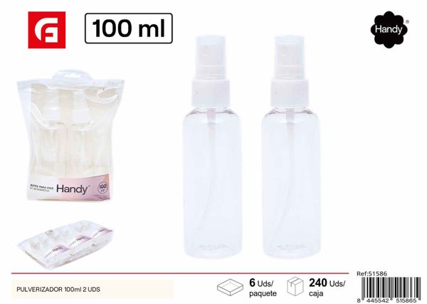 Pulverizador 100ml 2 uds para limpieza