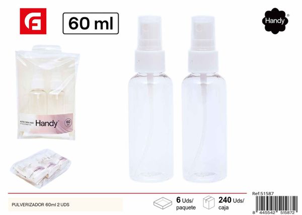 Pulverizador 60ml 2 uds para líquidos