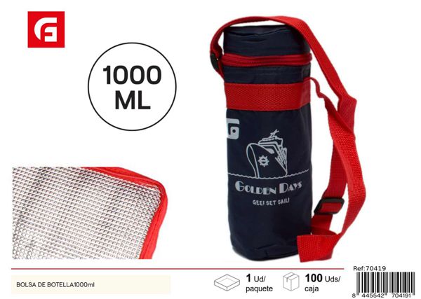 Bolsa para botella 1000ml para verano