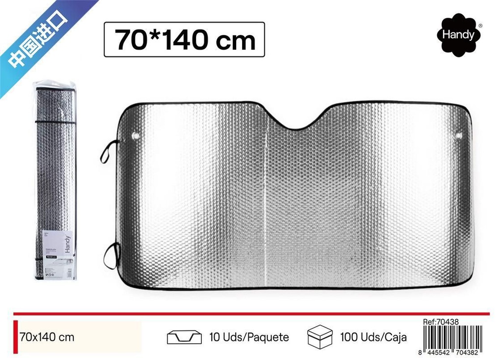 Parasol de coche 70*140cm para protección solar