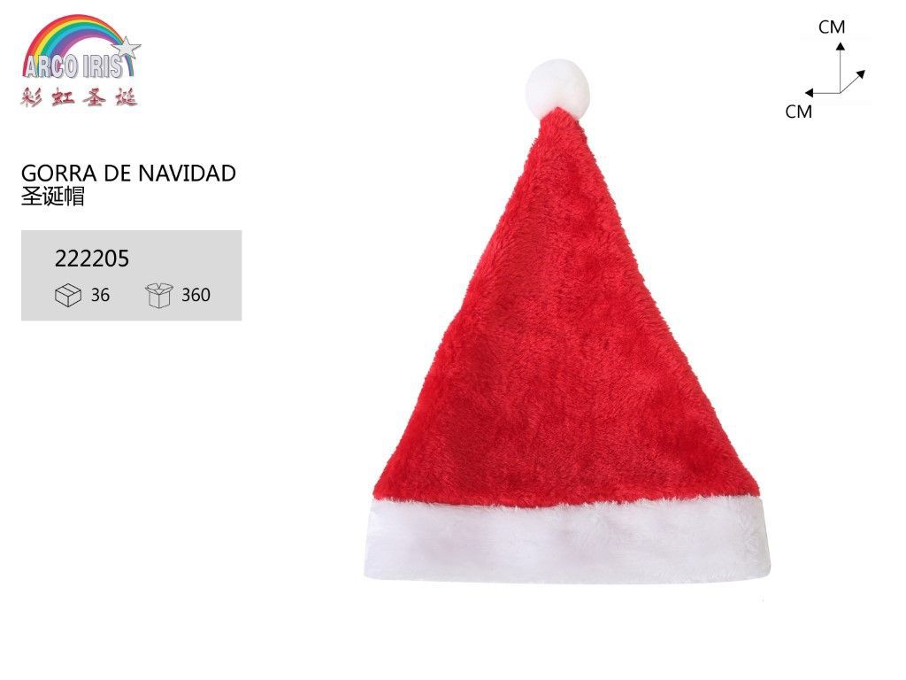 Gorra de Navidad para fiestas y disfraces