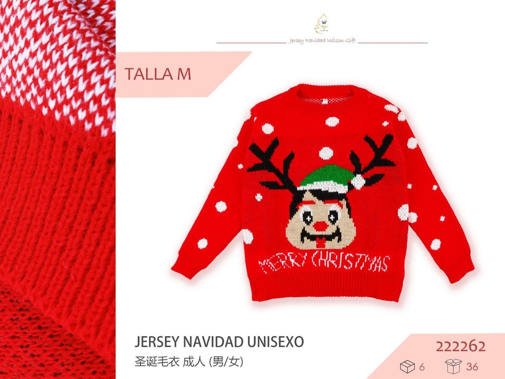 Jersey de Navidad M para fiestas y celebraciones